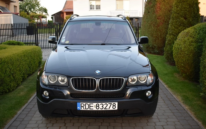 BMW X3 cena 35500 przebieg: 220000, rok produkcji 2009 z Dębica małe 704